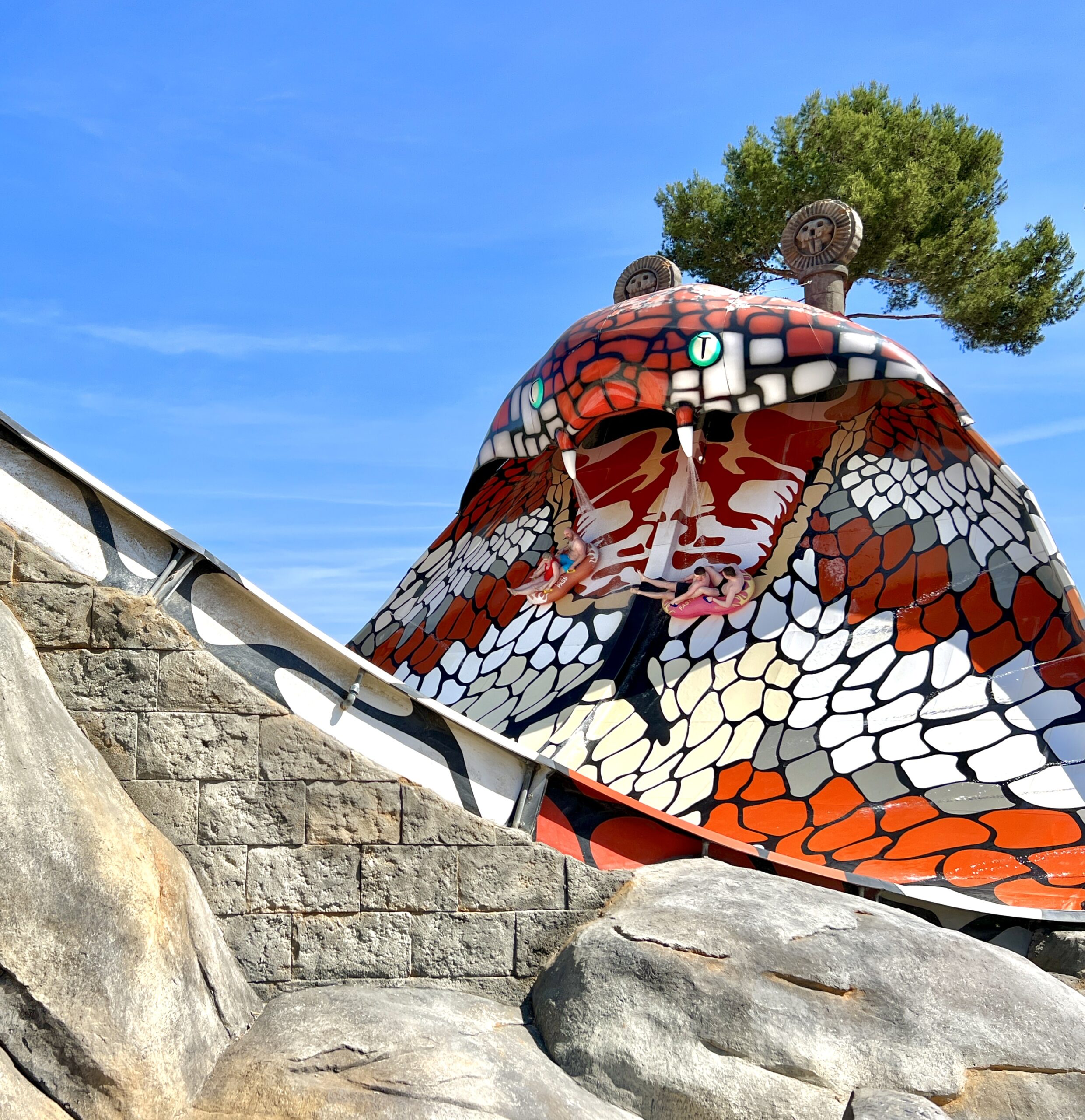 Toboggan King Cobra à Aqualand El Arenal Majorque