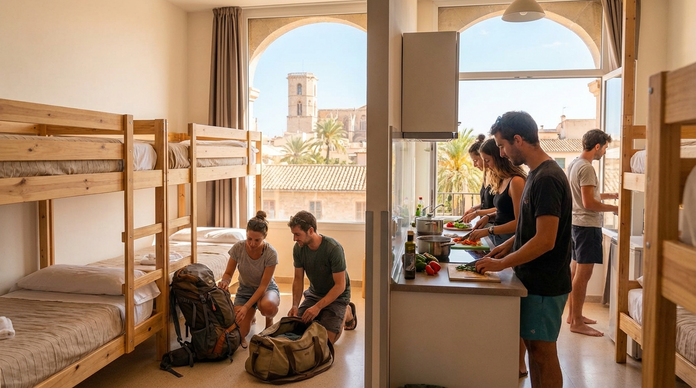 Hostel pour backpackers à Palma