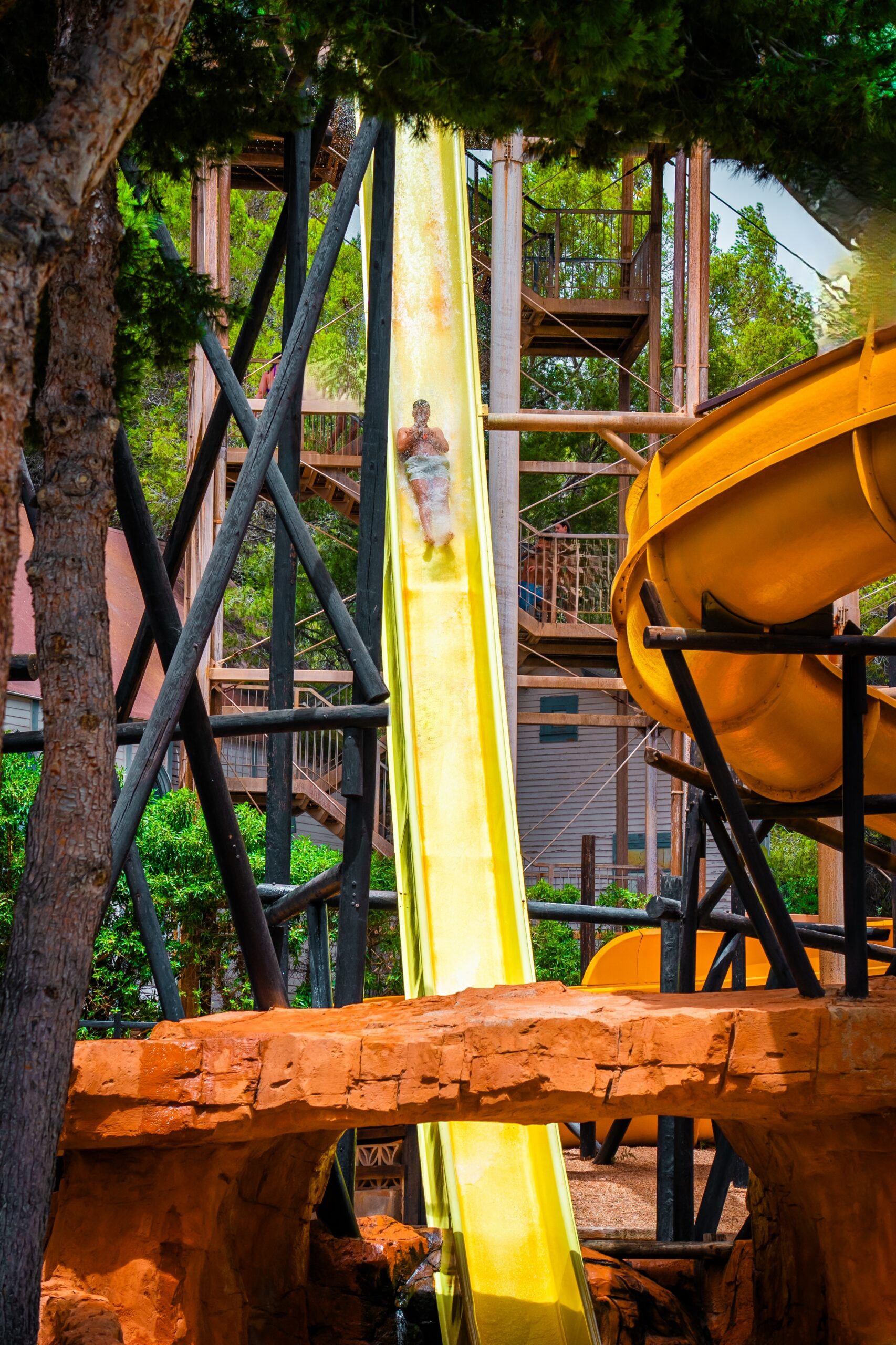 La Bestia toboggan le plus haut d Espagne au Western Water Park Majorque