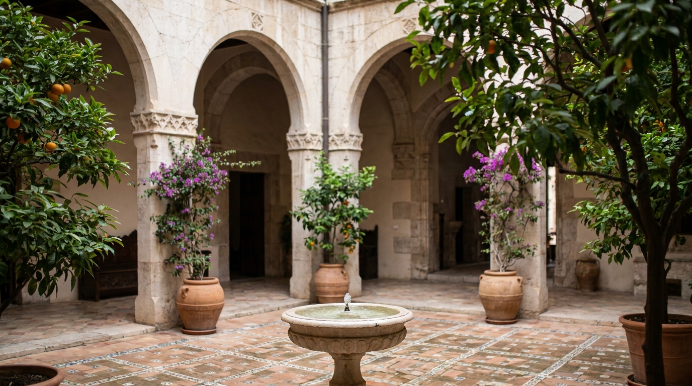 Un patio historique au cœur du Casco Antiguo