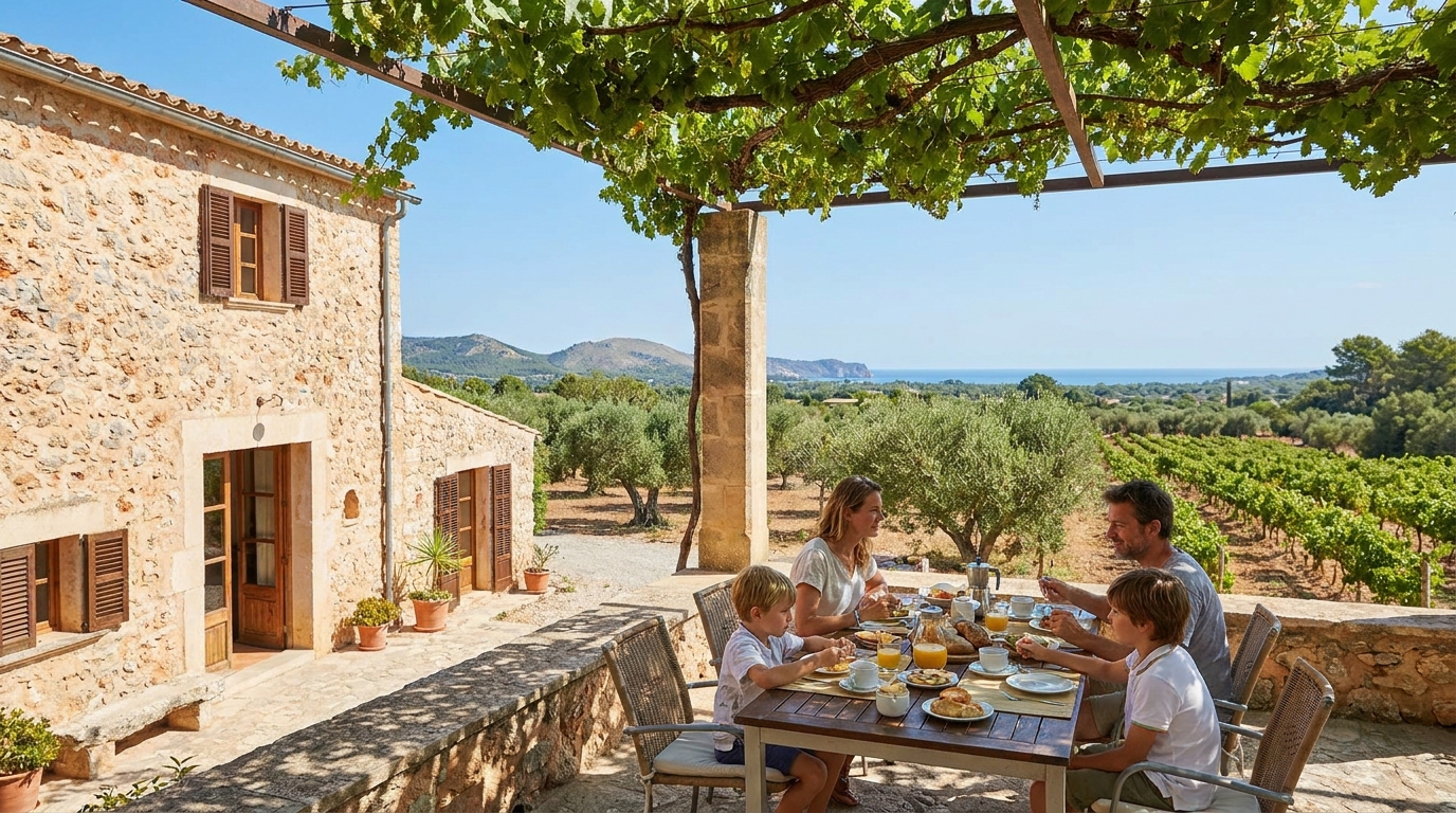 Agroturismos à Majorque avec des enfants : 7 fincas vraiment adaptées aux familles