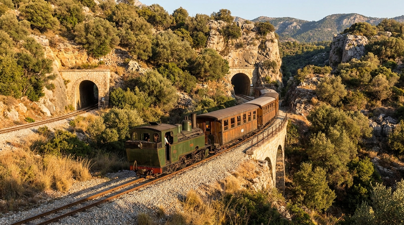 Trajet montagneux vers Sóller.